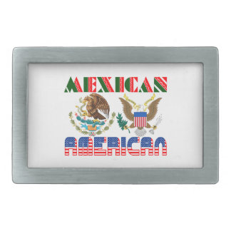 Mexican American Eagles Belt Buckle