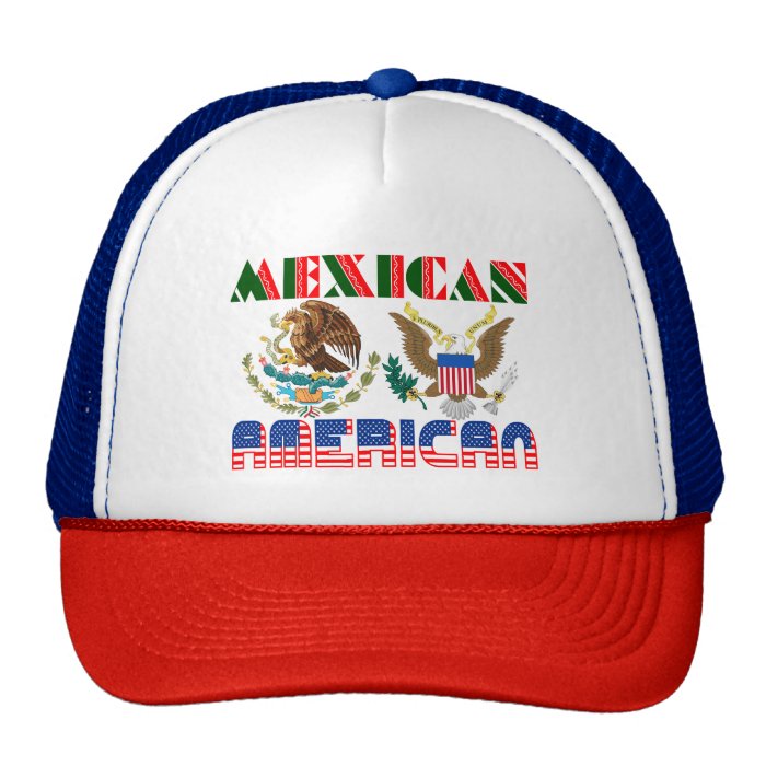 Mexican American Eagles Trucker Hat | Zazzle