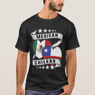 Mexican And Chilean Flag T-Shirt