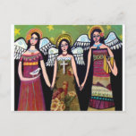 Mexican Angels by Heather Galler Postcard