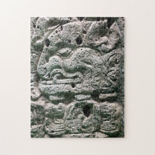 Mexican Archaeology Mayan MesoAmerican Deities  Jigsaw Puzzle