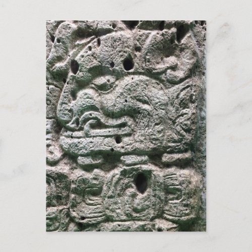 Mexican Archaeology Mayan MesoAmerican Deities  Postcard