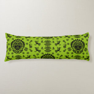 Mexican Aztec Art Home Decor Body Pillow
