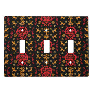 Mexican Aztec Art Home Decor Light Switch Cover