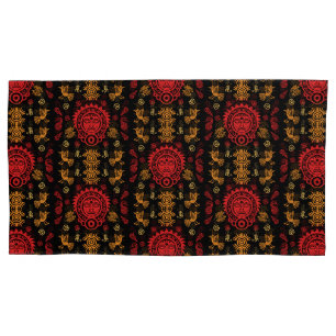 Mexican Aztec Art Home Decor Pillow Case