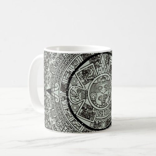 Mexican Aztec Sun Stone Mayan Calendar 1 Coffee Mug