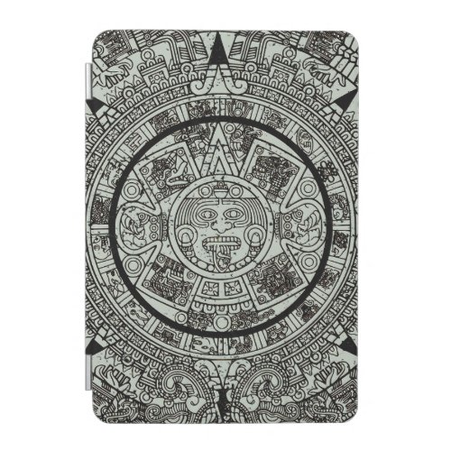 Mexican Aztec Sun Stone Mayan Calendar 1 iPad Mini Cover