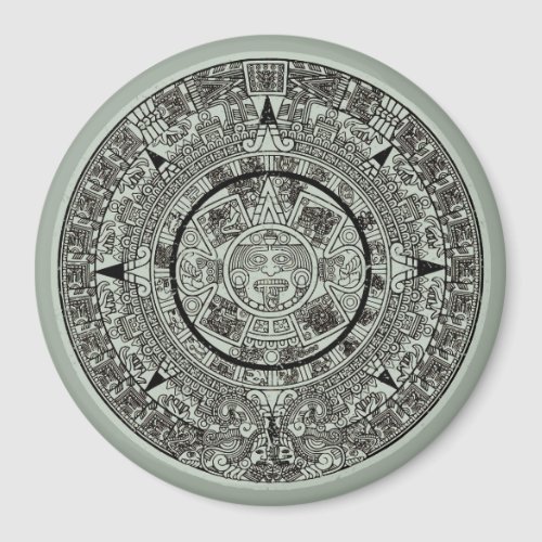 Mexican Aztec Sun Stone Mayan Calendar 1 Magnet