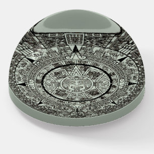 Mexican Aztec Sun Stone Mayan Calendar 1 Paperweight