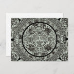 Mexican Aztec Sun Stone Mayan Calendar 1 Postcard