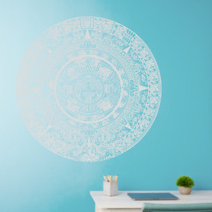 Mexican Aztec Sun Stone Mayan Calendar 3 Wall Decal