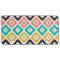Mexican Aztec Tribal Print Ikat Diamond Pattern