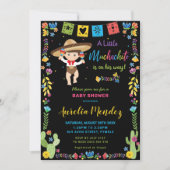 Mexican Baby Muchachito Fiesta Shower Invitation (Front)