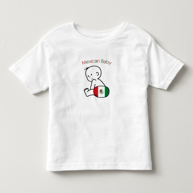 Mexican Baby Toddler T-shirt (Front)