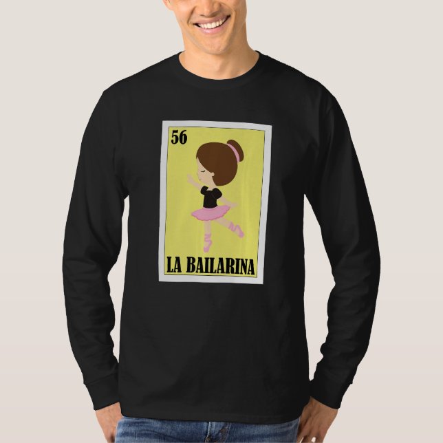 Mexican Ballet  La Bailarina  3 T-Shirt (Front)