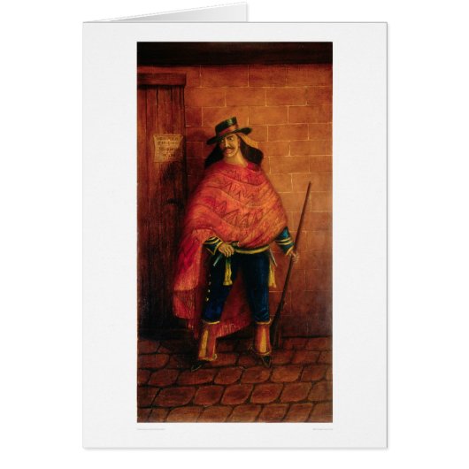 Mexican Bandit Joaquin Murieta (0076A) Cards (Front)