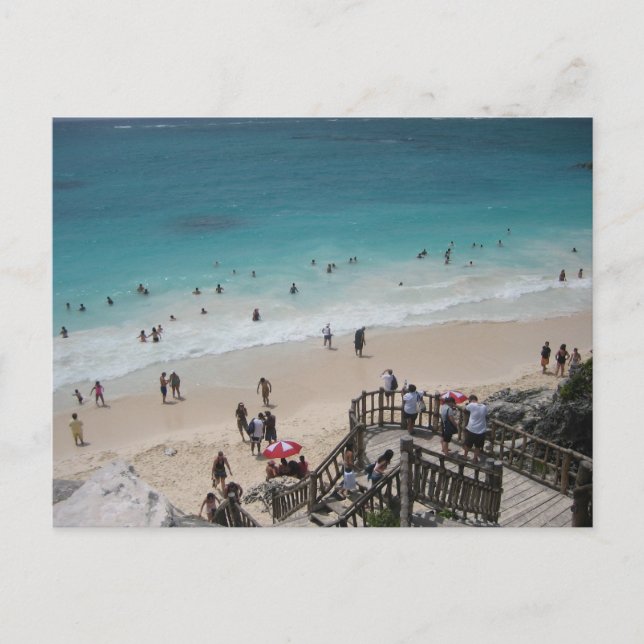 Mexican Beach Postcard (Front)