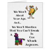 Mexican Birthday Card from All of Us (Front)