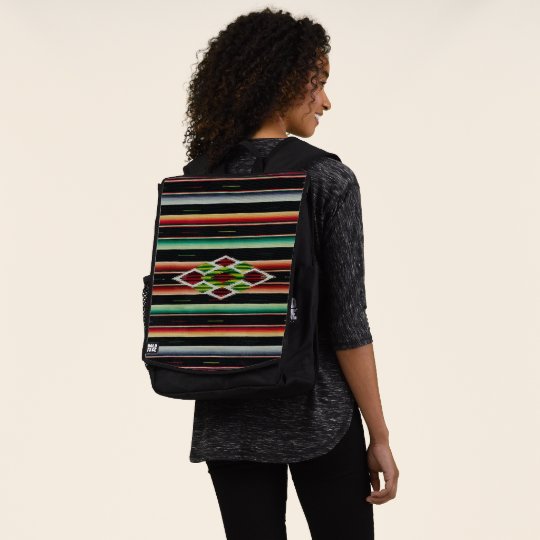 Mexican Blanket Traditional Spanish Fiesta Serape Backpack