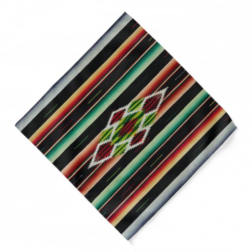 Mexican Blanket Traditional Spanish Fiesta Serape Bandana Zazzle