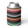 Mexican Blanket Traditional Spanish Fiesta Serape Can Cooler
