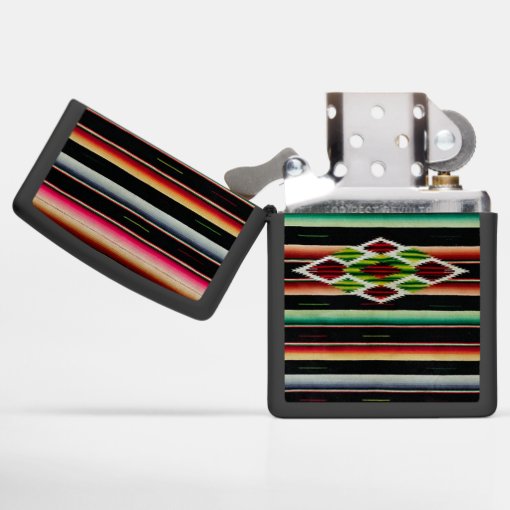 Mexican Blanket Traditional Spanish Fiesta Serape Zippo Lighter Zazzle