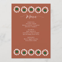 Mexican Boho Barro Bridal Shower Menu