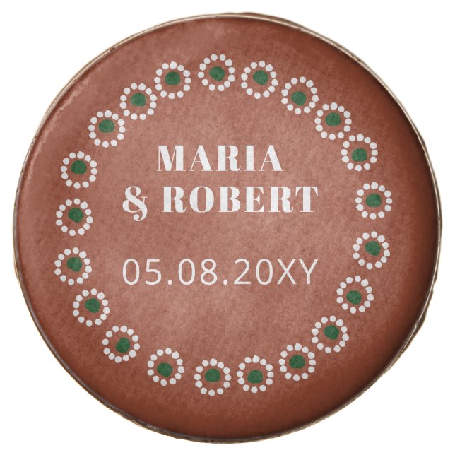 Mexican Boho Barro  Chocolate Covered Oreo (Front)