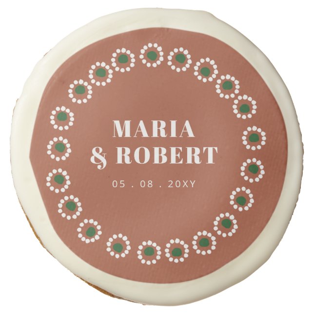 Mexican Boho Barro  Sugar Cookie (Front)