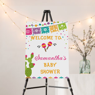 Mexican Boho Fiesta Welcome Sign