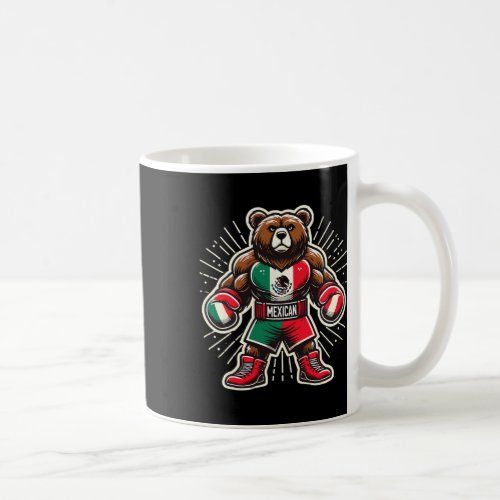 Mexican Boxing Bear  Coffee Mug