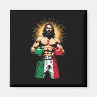 Mexican Boxing Jesus Christ Mex Boxing Shorts Magnet
