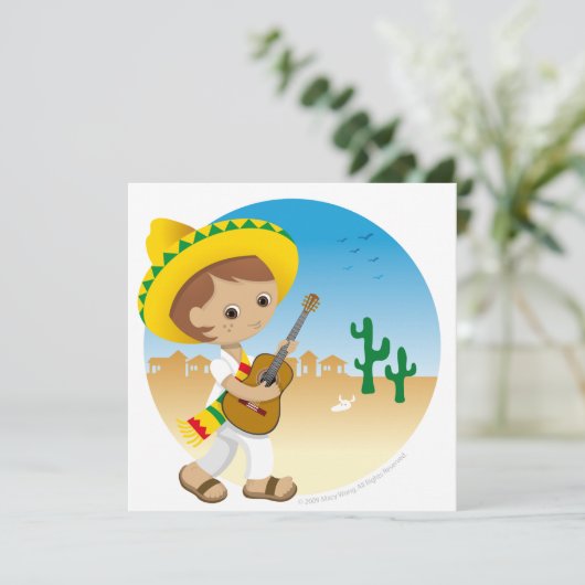 Mexican boy (Standing Front)