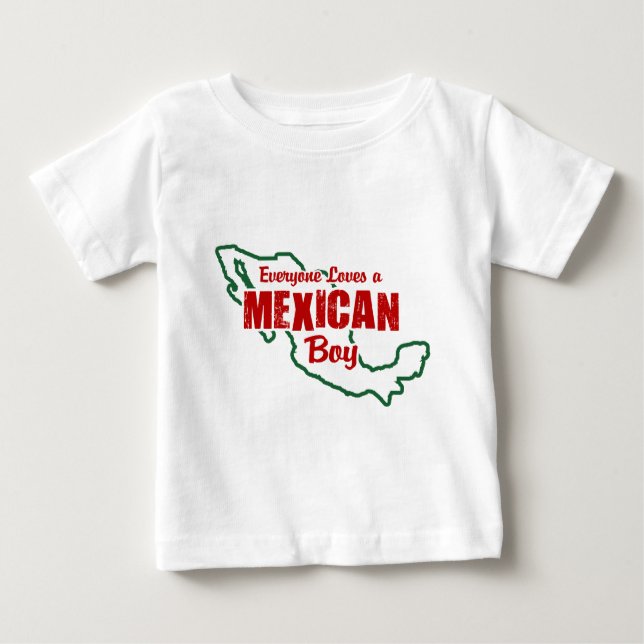 Mexican Boy Baby T-Shirt (Front)