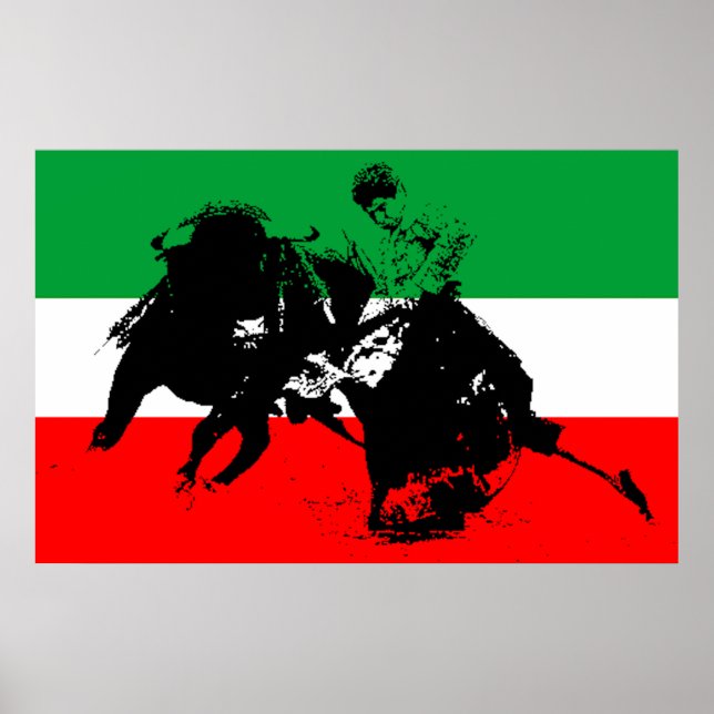 Mexican Bull Fighter Poster (Front)
