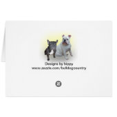 Mexican Bulldog Cards (Back Horizontal)