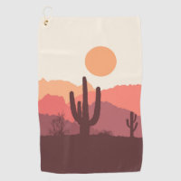 Mexican burgundy and orange desert landscape