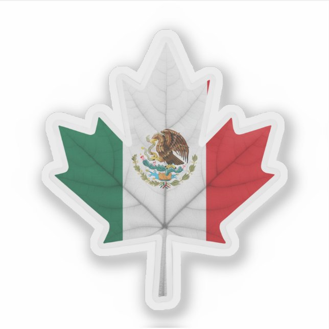 Mexican-Canadian Sticker (Front)