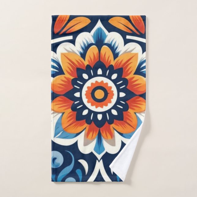 Mexican Cantaro Bath Towel Set (Hand Towel)