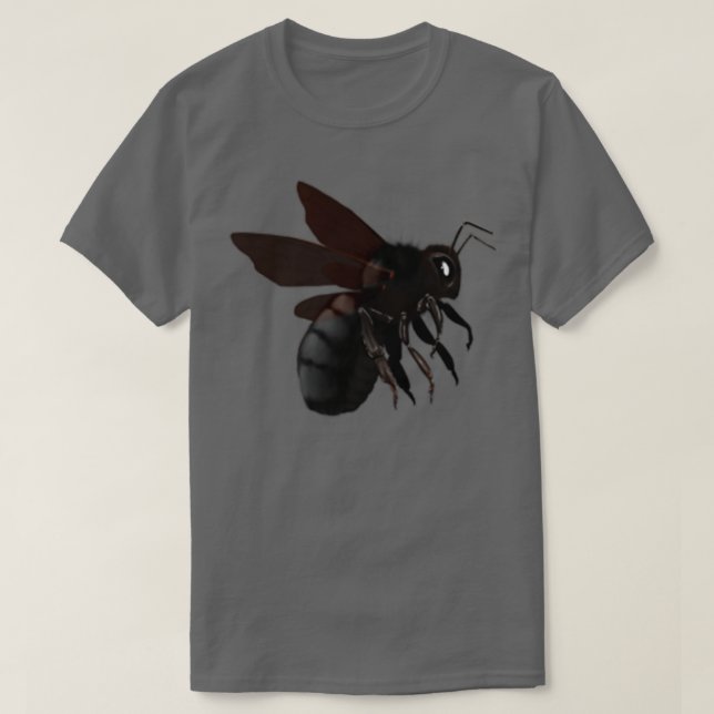 Mexican Carpenter Bee Xylocopa mexicanorum Digital T-Shirt (Design Front)
