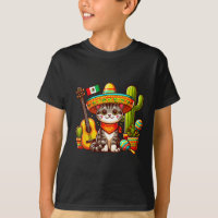 Mexican Cat Cinco De Mayo Kitten Let's Fiesta Viva