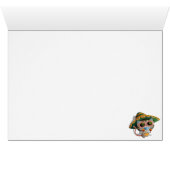 Mexican Cat with Sombrero Cards (Inside Horizontal (Bottom))