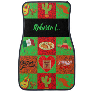 Mexican Celebration Car Floor Mat