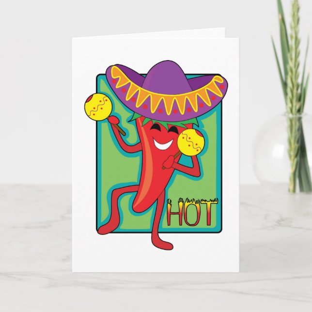 Mexican Chili Card (Front)