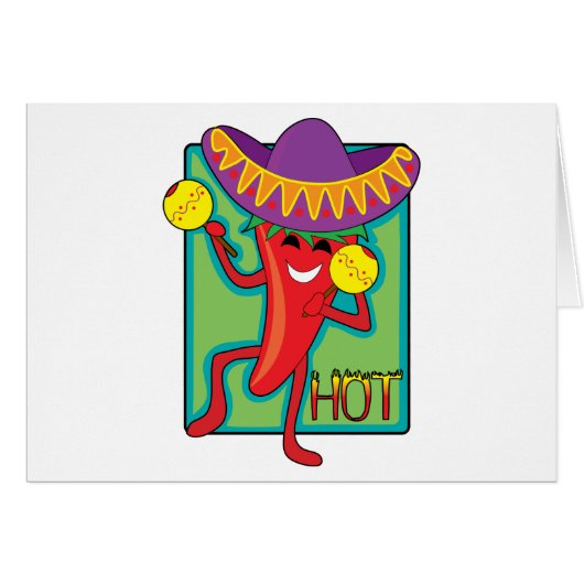 Mexican Chili Cards (Front Horizontal)