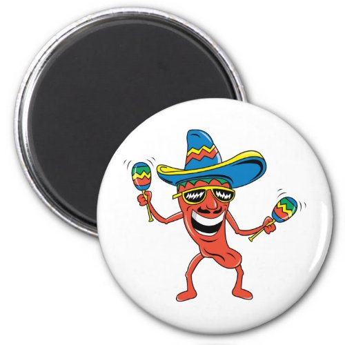 Mexican Chili Pepper Magnet