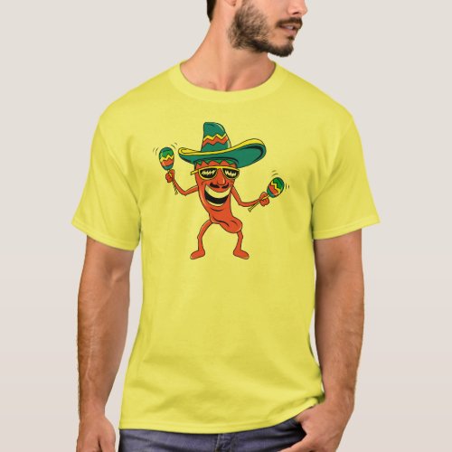 Mexican Chili Pepper T_Shirt