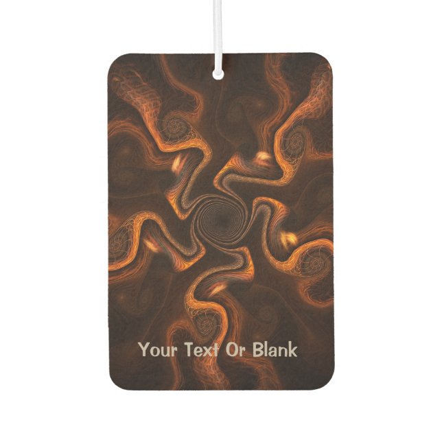 Mexican Chocolate Car Air Freshener (Front)