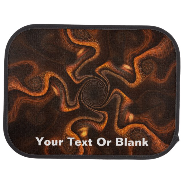 Mexican Chocolate Car Floor Mat (Rear)