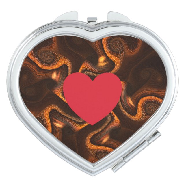 Mexican Chocolate Compact Mirror (Front)